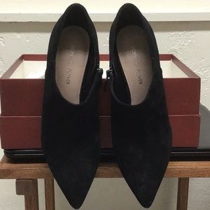 Suede Leather Booties